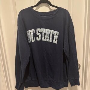 MV Sport NC State Wolfpack Navy Sweatshirt Size XXL